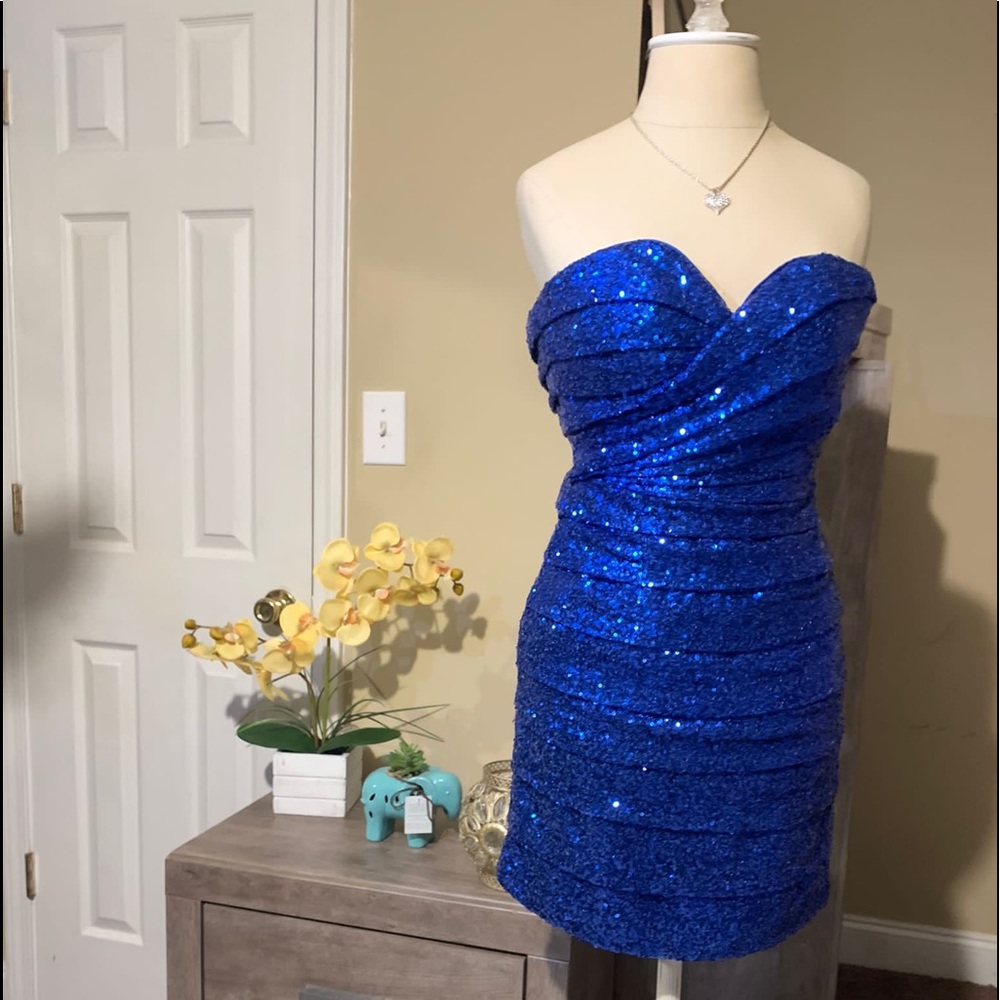 Royal blue Party dress